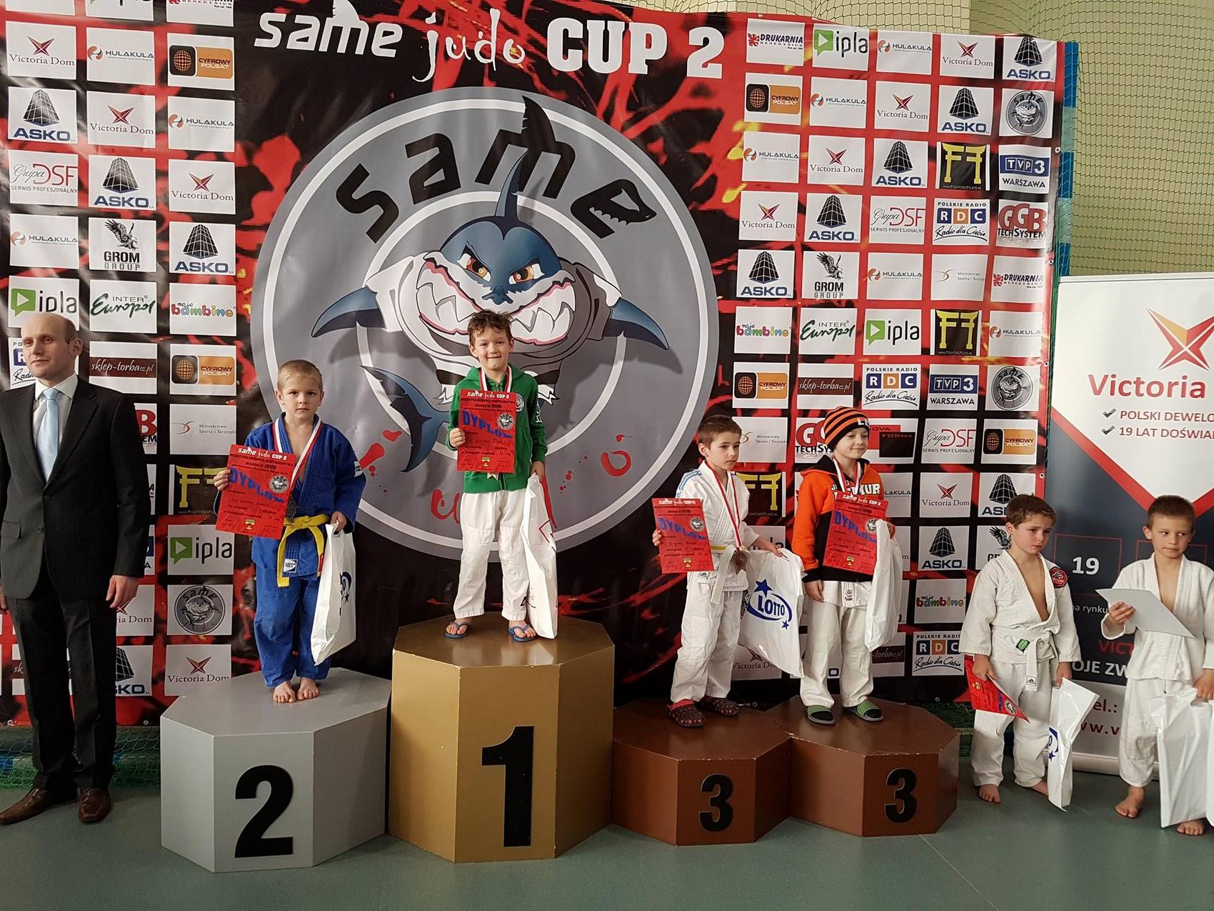 Cztery medale z Same Judo Cup