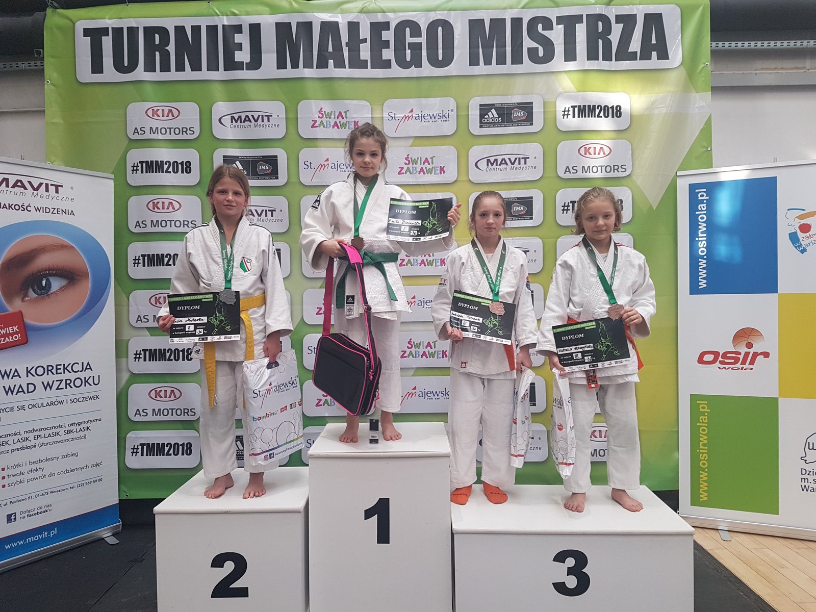 Zawodnicy Judo Legia Warszawa zdominowali Turniej Małego Mistrza