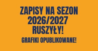 RUSZYŁY ZAPISY NA SEZON 2026/2027